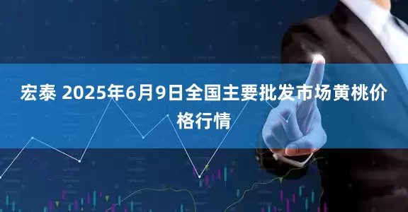 宏泰 2025年6月9日全国主要批发市场黄桃价格行情